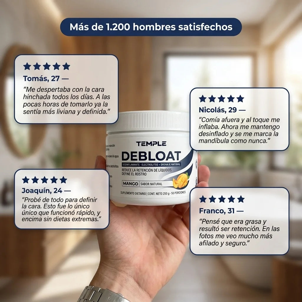 DeBloat Fórmula Desinflamante de Electrolitos