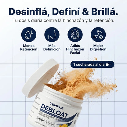 DeBloat Fórmula Desinflamante de Electrolitos