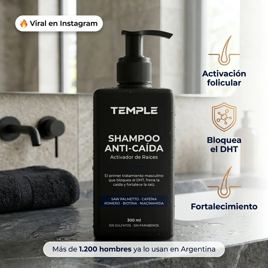 Shampoo Anti-Caída · Activador de Raíces
