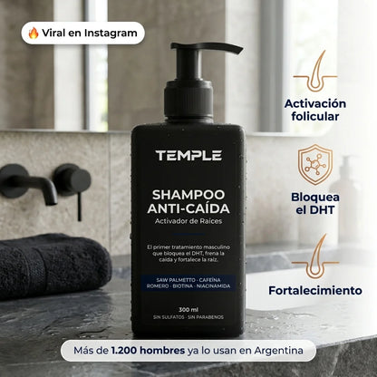 Shampoo Anti-Caída · Activador de Raíces