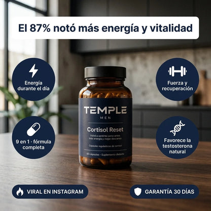 TempleMen® Cortisol Reset.